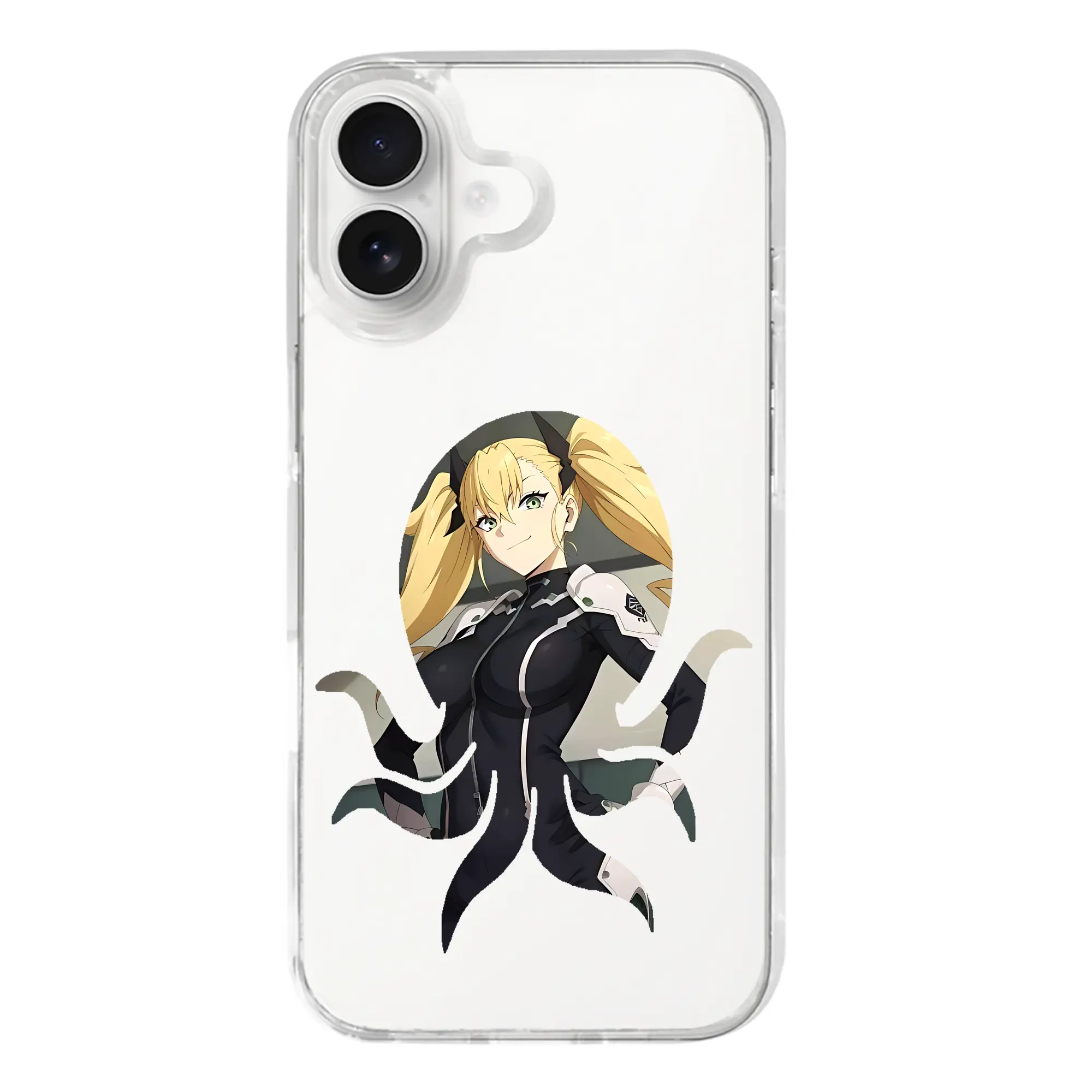 怪獣8号 グッズ,四ノ宮キコル - iPhone 17シリーズ 透明スマホケース – 薄型・耐衝撃・精密フィット保護カバー